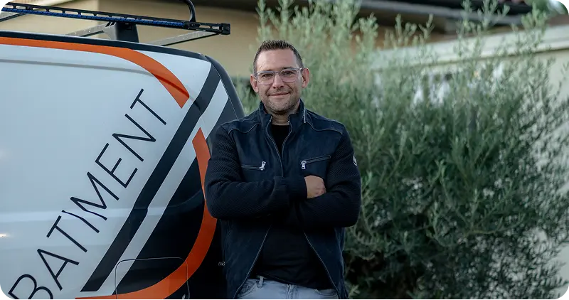 Kevin nouveau chargé d'affaire chez RZ Bâtiment